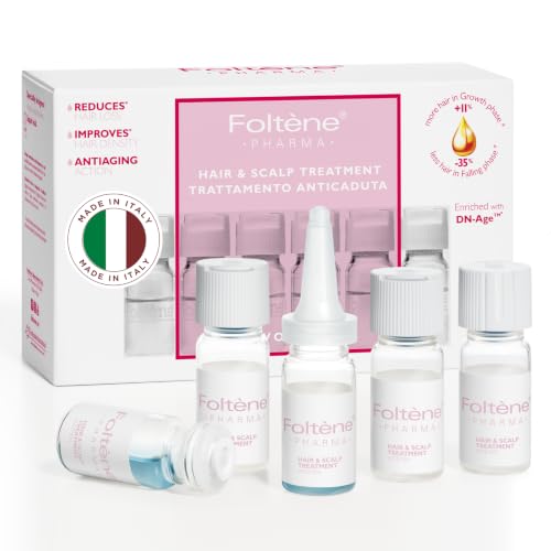 Foltene Hair Growth Serum for Women 35+ – Clinically Proven, 12 Vials