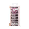 False Eyelashes, Lash Extension Kit 03, 9mm-16mm, Wide Band, Easy to Apply and Remove, No Damage to Natural Eyelashes, 72 Lash Clusters - Voluminous