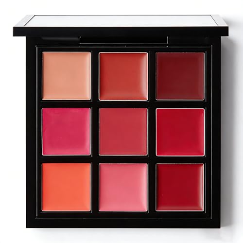 9 Colors Matte Velvet Lipstick Palette – Long Lasting Waterproof