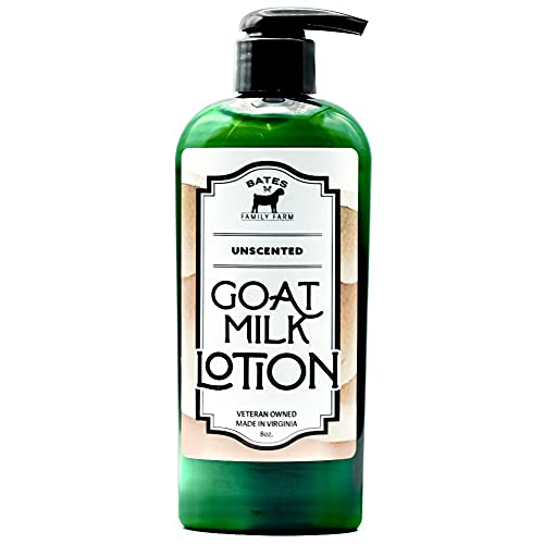 Goat Milk and Shea Butter Lotion 8 Oz (Unscented)