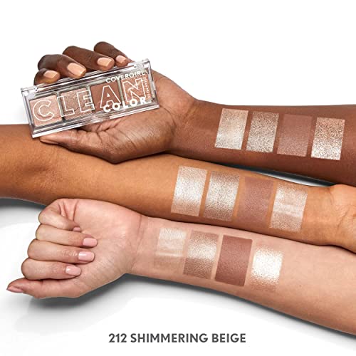 COVERGIRL Clean Fresh Shimmer Eyeshadow Beige