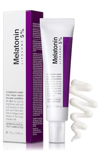 MAXCLINIC Time Return Melatonin Cream | Face Brightening Cream & Face Moisturizer for Dry Skin | Relaxing Face Cream for Women & Men | Melatonin Face Cream for Resilient Skin, 0.88 oz