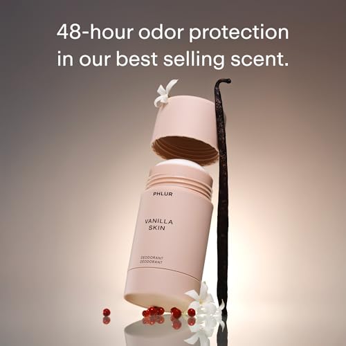 PHLUR Vanilla Skin Natural Deodorant & Body Mist with Pink Pepper & Sandalwood
