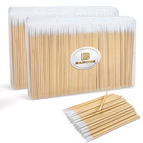 800pc Pointed Cotton Swabs 4 inch - Precision Makeup & Nail Art