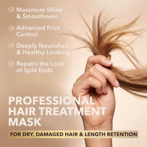 KINPUR ORGANIC Keratin Hair Mask for Dry Damaged Hair - Pack of 1