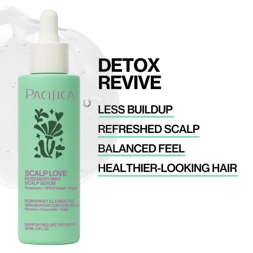Pacifica Scalp Love Rosemary Mint Serum - 2 Fl Oz