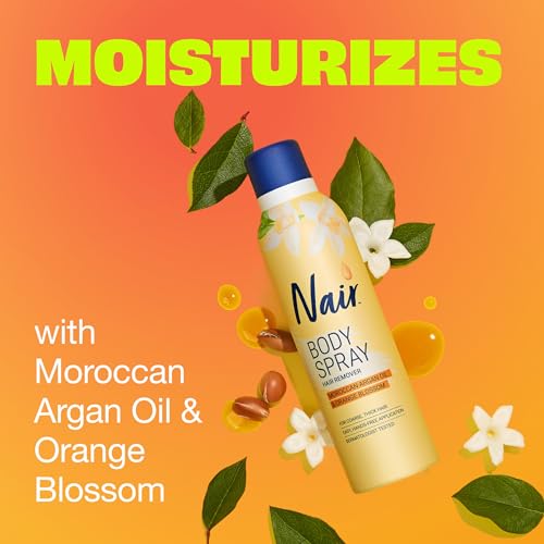 Nair Body Hair Remover Spray, 7.5 oz | Hands-Free