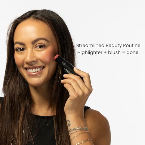 bdb Makeup Lip & Highlighter, Creamy Blush, Hydrating & Long-Lasting