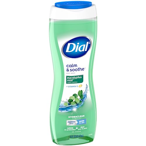 Dial Eucalyptus Mist Calming & Soothing Body Wash, 473 Milliliters (Pack of 1)