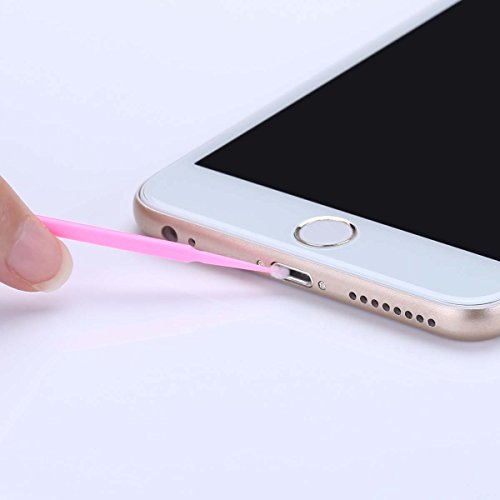 500 Pcs Micro Applicator Brush Set - 5 Colors Bendable Disposable Eyelash & Makeup Wands