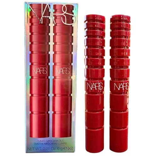 NARS Climax Mascara Duo Explicit Black 0.42 oz (0.21 oz x2) Volumizing Lash Set