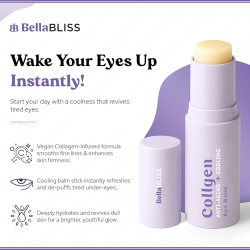 Bella Bliss Collagen Eye Balm Stick – Dark Circles & Puffiness Relief