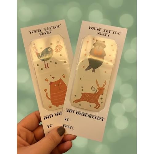 PapaKit 36 Pc Zoo Animals Temporary Tattoo Set - 18 Individually Wrapped Sheets | Jungle Safari Party Favors, Birthday Goodie Bag Fillers, School Rewards