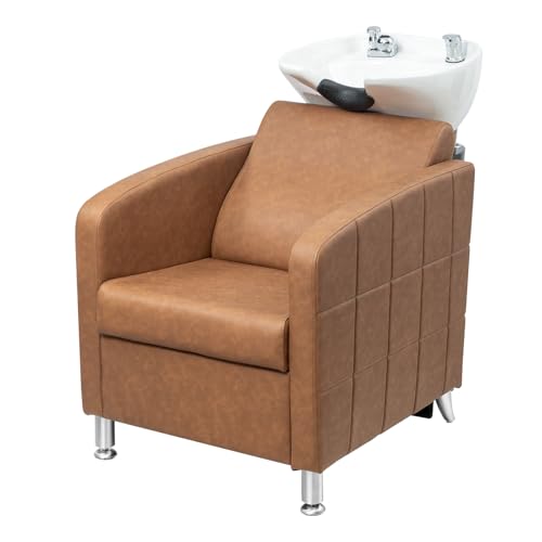 OmySalon Shampoo Chair & Bowl Backwash Unit for Salons