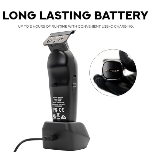 Supreme Trimmer Vader Lite Professional Barber Trimmer Black ST3700