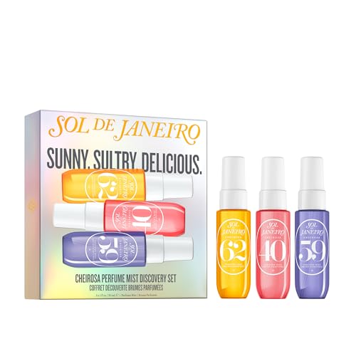 Sol de Janeiro Cheirosa Perfume Mist Discovery Set 3-Pack