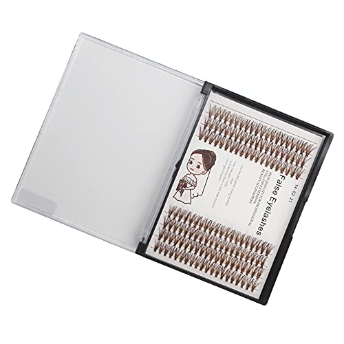 Bodermincer 20D Brown Eyelash Clusters - 140pk Faux Mink
