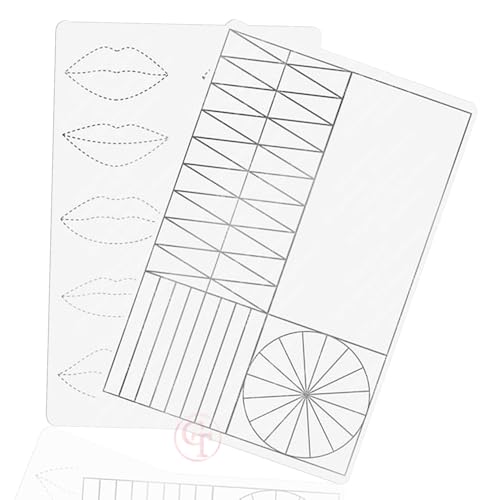 Microblading Practice Skin Pad - 5 Pack Double-Sided Eyebrow