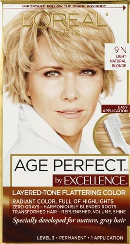 L'Oreal Paris Age Perfect Permanent Hair Color 9N Light Blonde