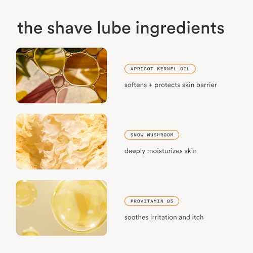 NEW Nood¢â Shave Lube ? Lightweight Shave Oil for Women & Men to Hydrate Skin, Protect Skin Barrier & Help Prevent Skin Irritation ? Hyaluronic Acid Locks in Moisture Everywhere Hair Grows
