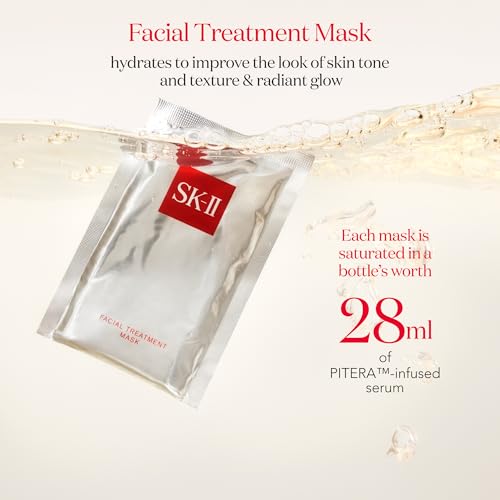 SK-II Brightening Face Mask Sheets for Radiance & Hydration