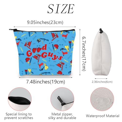 WSNANG Horrible Movie Makeup Bag G G Zipper Bag Zipper Pouch for Horror Movie Lover(G G bag)