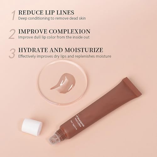 4PCS Glossy Butter Lip Balm Set,Hydration Lip Gloss,Conditioning Lip Mask and Instant Moisture Tinted Lip Balm, Long Lasting Hydrating Softens Dry Lips Care Oil,Christmas Makeup Gift for Women