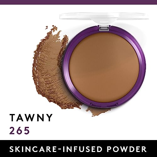 COVERGIRL Simply Ageless Instant Wrinkle Blurring Pressed Powder, Tawny, 0.39 Oz.