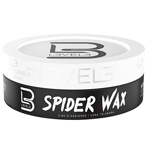 L3 Spider Hair Wax for Men - Strong Hold, Volume & Texture, 150ml