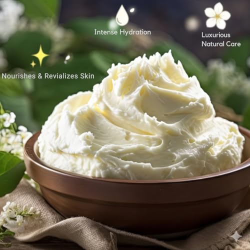 Yajna Organic Raw Aloe Vera Butter - 100% Pure Skin Moisturizer 4 OZ