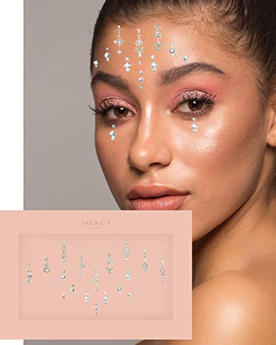 Mercy London Crystal Bindis Multipack - Silver & Gold Face Jewels