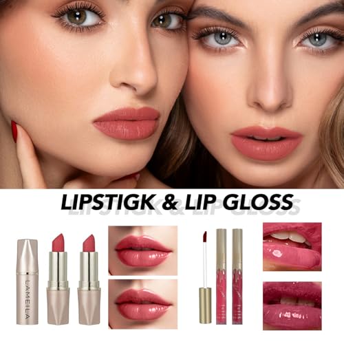 34-Piece Complete Makeup Kit with Eyeshadow, Brushes & Accessories