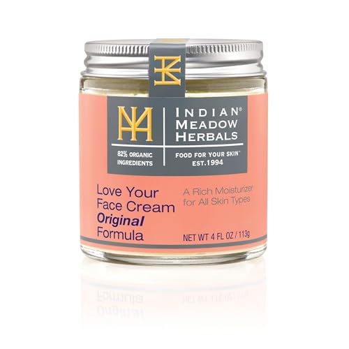 Indian Meadow Herbals, Cream Love Your Face, 4 Ounce