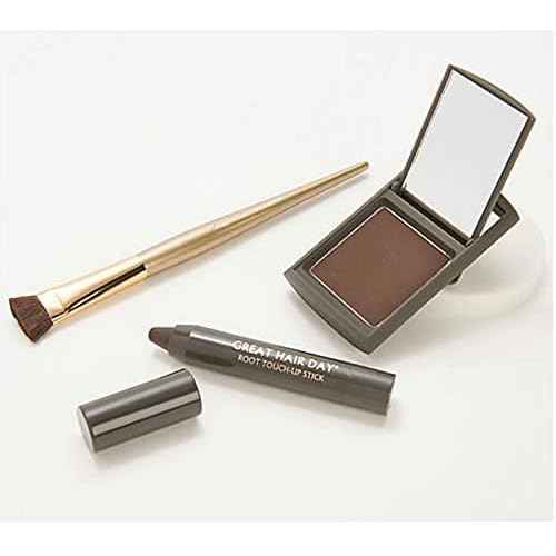 Joan Rivers Great Hair Day Fill-In Powder & Root Touch-Up Stick ? Root Cover Up for Thinning Hair - Thicker and Fuller Hair ? (Blonde)