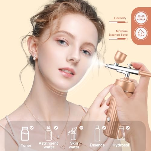 Cordless Airbrush Kit with 0.3mm Tip - Rechargeable Spray Gun