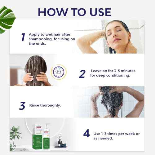 Folliculitis Itch Relief Conditioner: Tea Tree Oil & Moroccan Argan Oil - Deep Hydration & Repair - Nourishes, Smooths, Restores Shine - Safe for Dry or Damaged Hair-11.84 oz