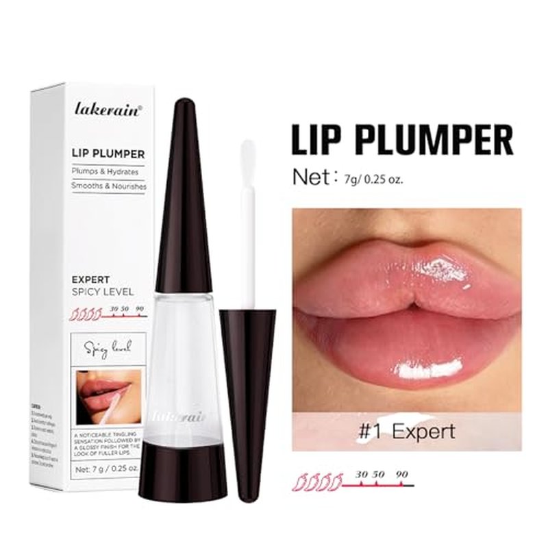 BAISEN DIARY Lip Plumping Oil - Ultra-Hydrating Glossy Finish