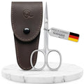 MARQUS Solingen Curved Cuticle Scissors - Precision German Steel with Case