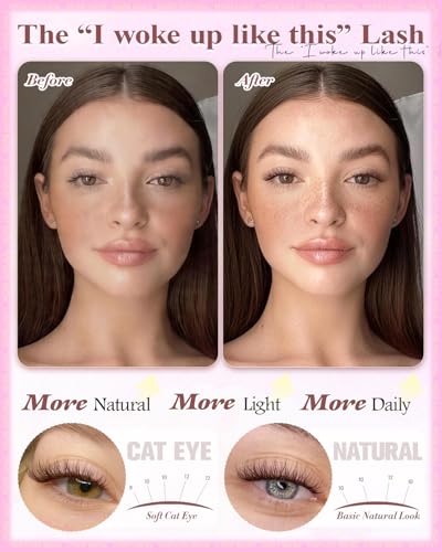 Brown Lash Clusters 8-12mm Natural Eyelash Extensions
