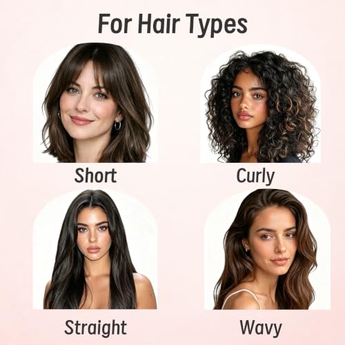 Large No-Crease Hair Ties for Thick Curly Long Hair | 12 Pcs