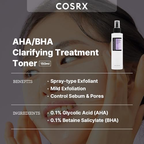 COSRX AHA/BHA Exfoliating Toner, 5.07 fl.oz