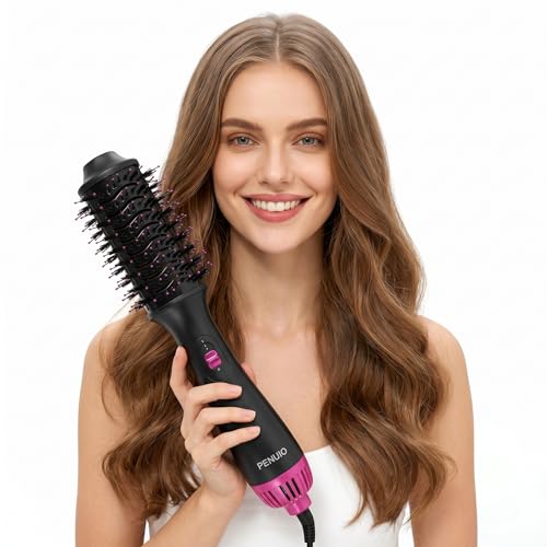 5-in-1 Hair Dryer Brush with Ionic Ceramic - Medium to Long Hair