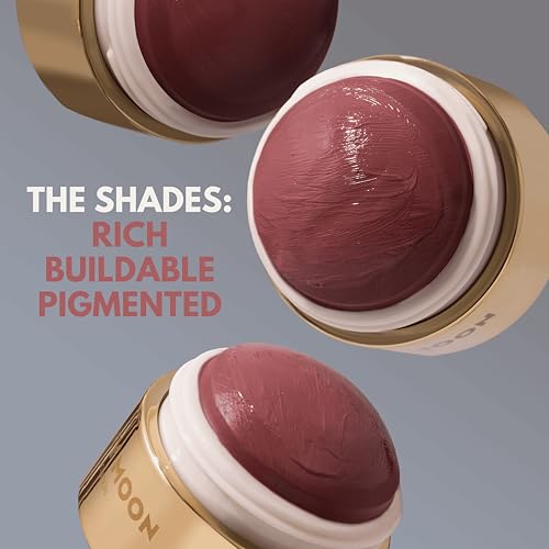 Stellar Cheeks Cream Blush, Long-lasting, Lightweight Formula for Cheeks, Lips & Eyes, Infused with Coconut & Jojoba, Blush Him