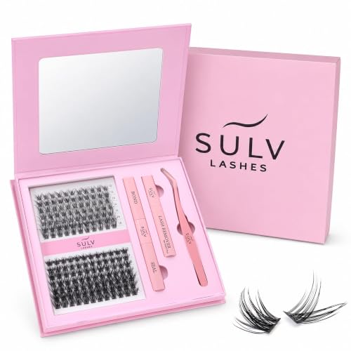 SULV Eyelash Clusters Kit - DIY Wispy Lash Extensions 10-18mm