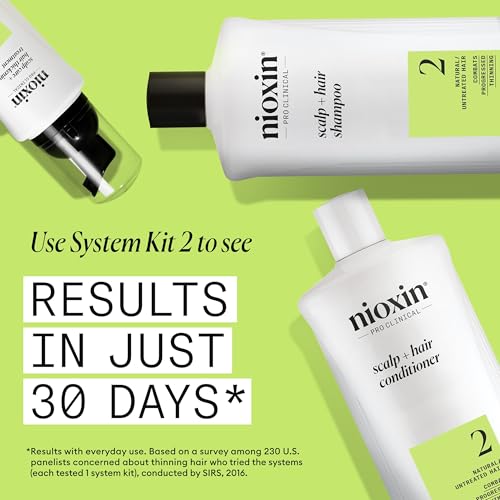 NIOXIN System 2 Shampoo for Thinning Hair | Hair Thickening