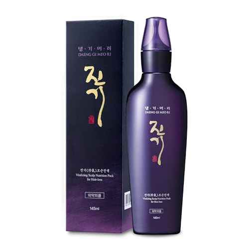 Daeng Gi Meo Ri- Vitalizing Scalp Nutrition Pack, Helps with Hair Loss, Strengthens Hair Follicles by Delivering Herbal Essence Deep into The Scalp, 145ml