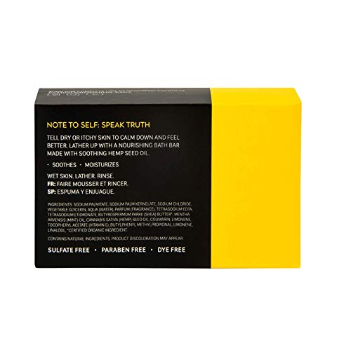 Bump Patrol Skin Patrol Hemp Soap - Bar Soap with Hemp Seed Oil - Sulfate-Free