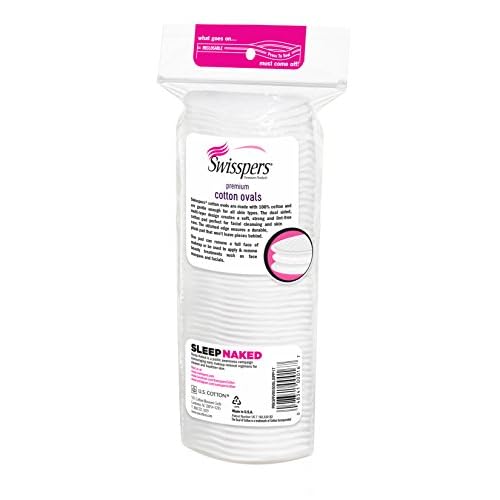 Swisspers Cotton Ovals, 50 Count