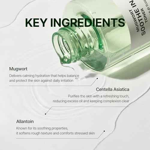 Mugwort Soothe in Toner 5.41 fl.oz. 160ml ¤ÓpH5.5 Calming, Soothing, Hydrating Spray Toner