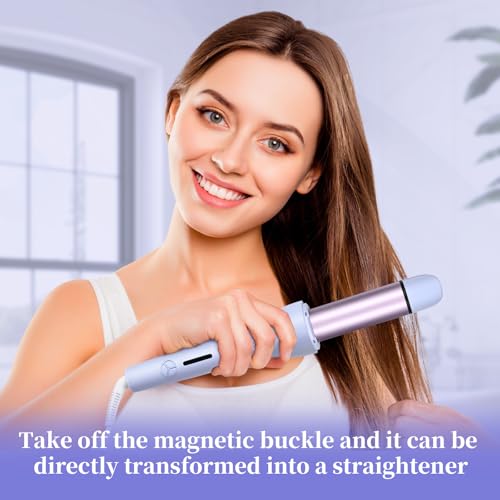32mm 2-in-1 Curling Iron & Straightener with Ionic Technology